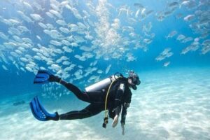 Shore Diving Activity In Andaman