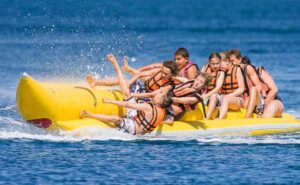 Banana Ride Activity In Andaman